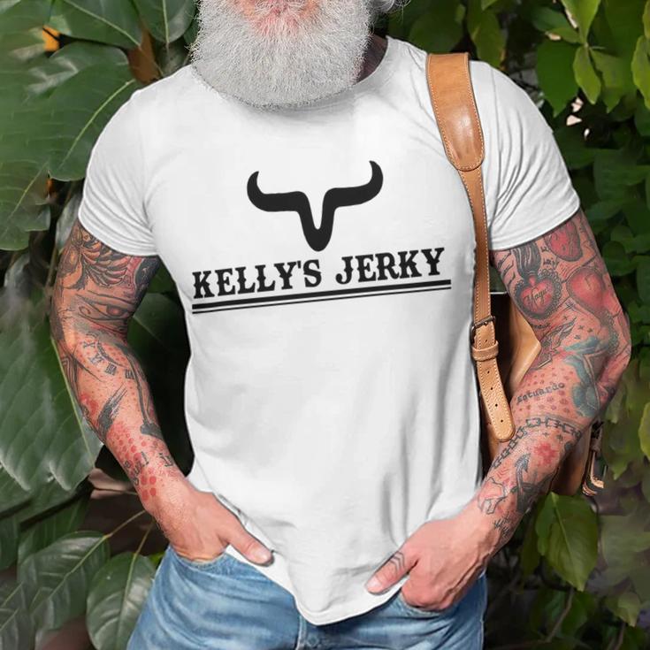 Kellys Jerky Custom Design Unisex T-Shirt Gifts for Old Men