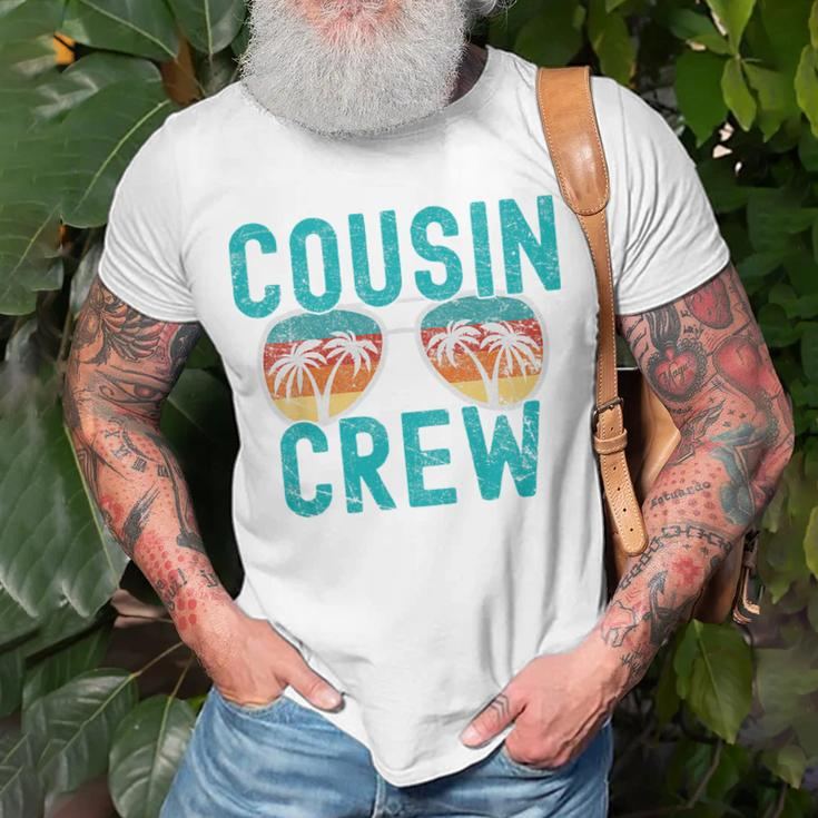 Kids Cousin Crew Family Vacation Summer Vacation Beach Sunglasses Unisex T-Shirt Gifts for Old Men