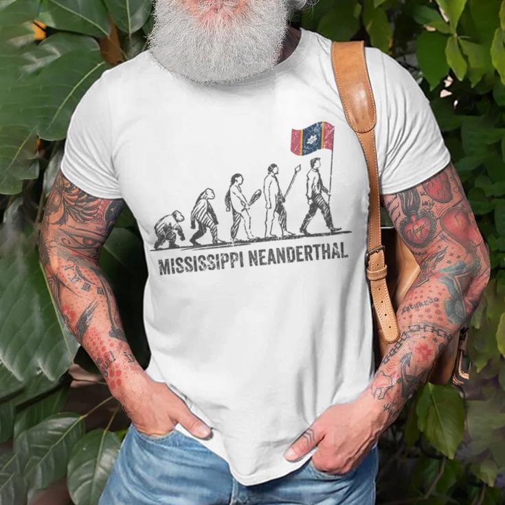 Mississippi Neanderthal Thinking Unisex T-Shirt Gifts for Old Men