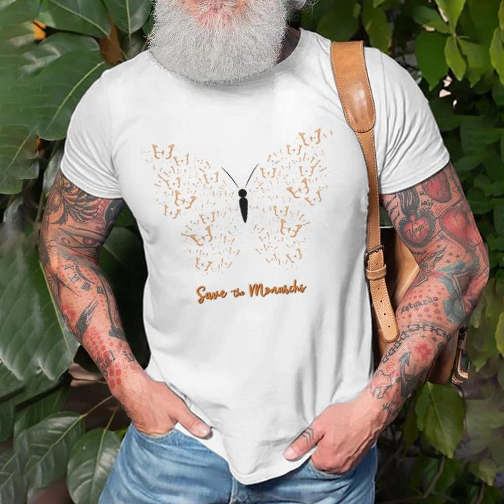 Monarch Butterfly Save The Monarchs Unisex T-Shirt Gifts for Old Men
