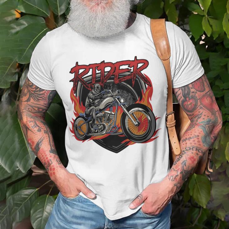 Motorcycle Halloween Costume Motorbike 497 Shirt Unisex T-Shirt Gifts for Old Men