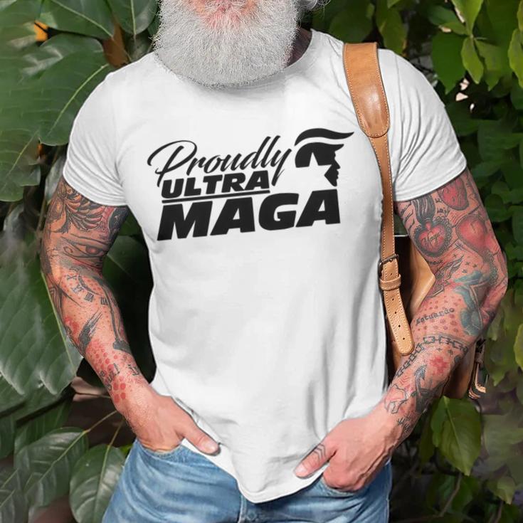 Proudly Ultra Maga Decallets Go Brandontrump Was Rightmandate Freedom Sticker Unisex T-Shirt Gifts for Old Men