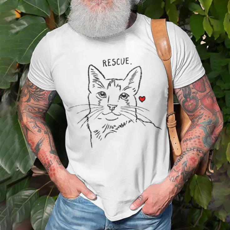 Rescue Cat Rescue Mom Adopt Dont Shop Pet Adoption T-shirt Gifts for Old Men