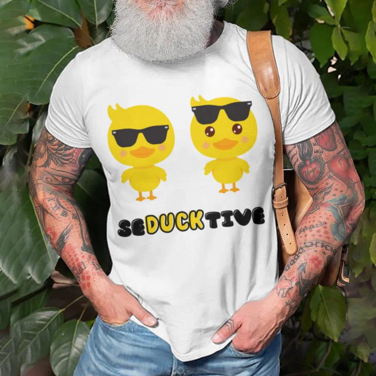 Seducktive Cute Unisex T-Shirt Gifts for Old Men