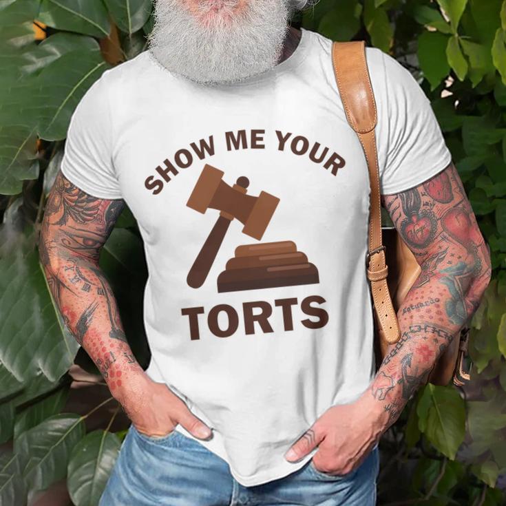 Show Me Your Torts V2 Unisex T-Shirt Gifts for Old Men