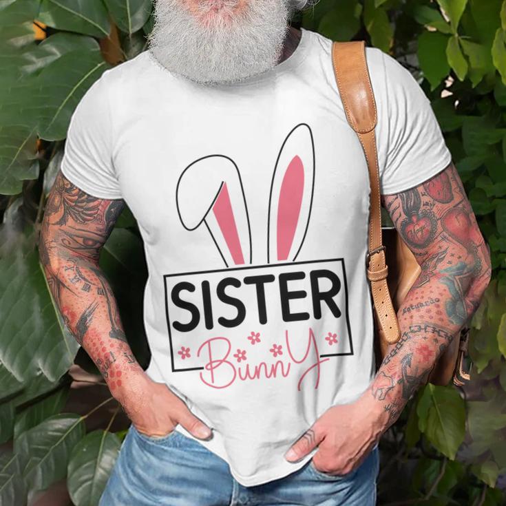 Sister Bunny Unisex T-Shirt Gifts for Old Men