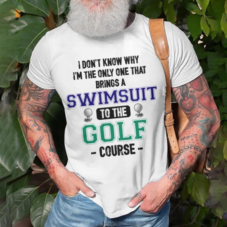 Swim At The Golf Course 74 Trending Shirt Unisex T-Shirt Gifts for Old Men