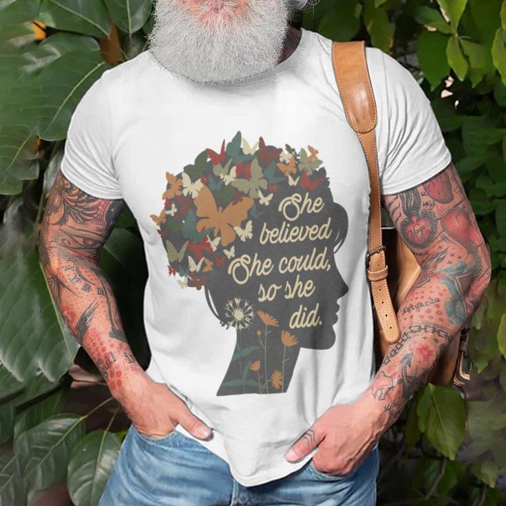 Trending On Summer Floral Women Trending Unisex T-Shirt Gifts for Old Men