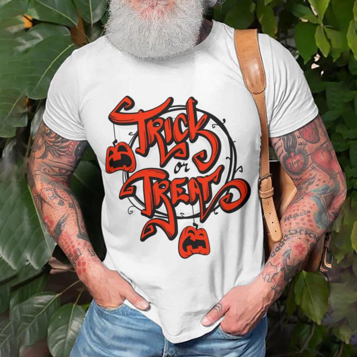 Trick Or Treat Halloween 150 Shirt Unisex T-Shirt Gifts for Old Men