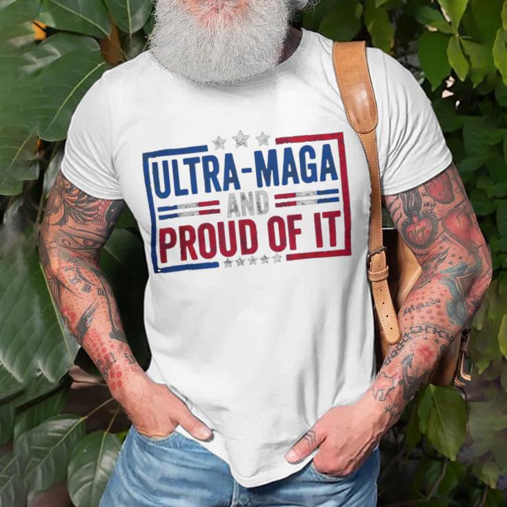 Ultra Maga And Proud Of It A Ultra Maga And Proud Of It V4 Unisex T-Shirt Gifts for Old Men