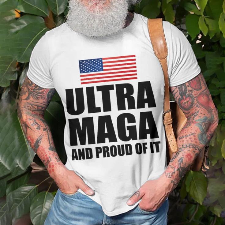 Ultra Maga And Proud Of It V8 Unisex T-Shirt Gifts for Old Men