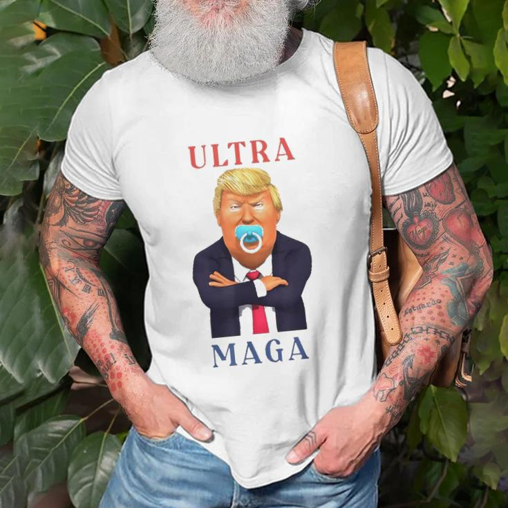 Ultra Maga Donald Trump Make America Great Again Unisex T-Shirt Gifts for Old Men