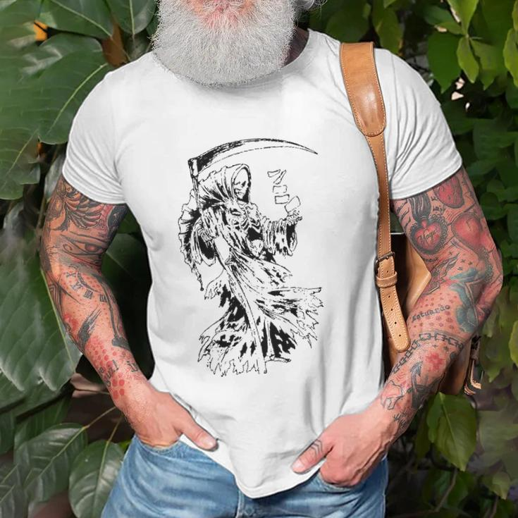 Vintage Death Xiii Tarot Card - Tarot Readers Gift Unisex T-Shirt Gifts for Old Men