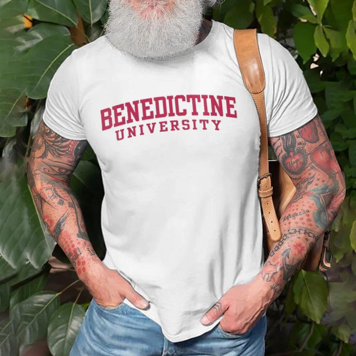 Womens Benedictine University Athletic Teacher Student Gift Unisex T-Shirt Gifts for Old Men