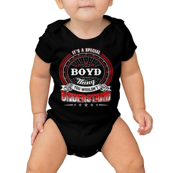 Boyd Shirt Family Crest Boyd T Shirt Boyd Clothing Boyd Tshirt Boyd Tshirt Gifts For The Boyd  Baby Onesie