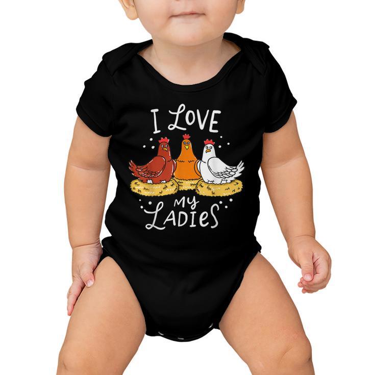 Chicken Chicken Chicken Chicks Eggs Farmer Funny Gift Baby Onesie