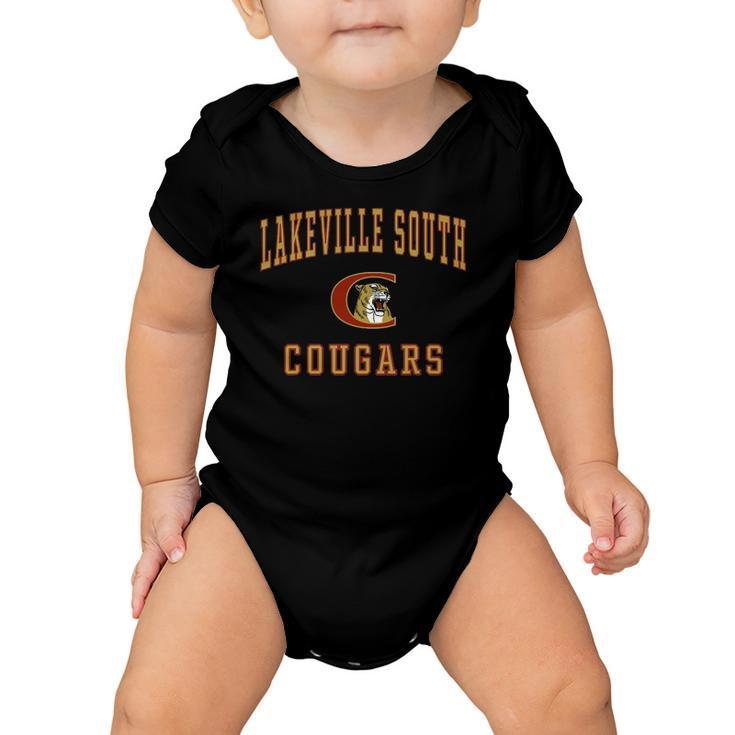 Lakeville South High School Cougars C1 College Sports Baby Onesie