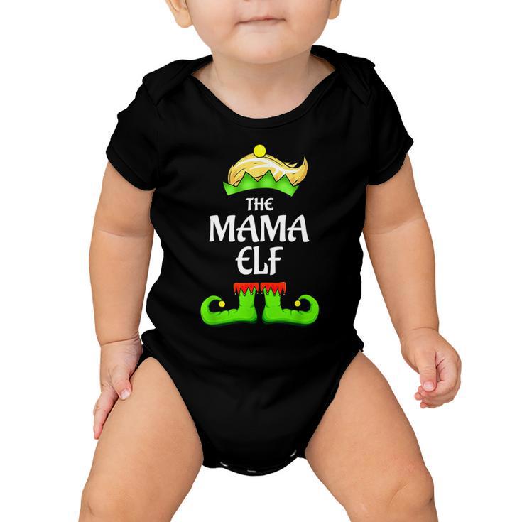 Mama Elf Matching Group Xmas Funny 511 Shirt Baby Onesie