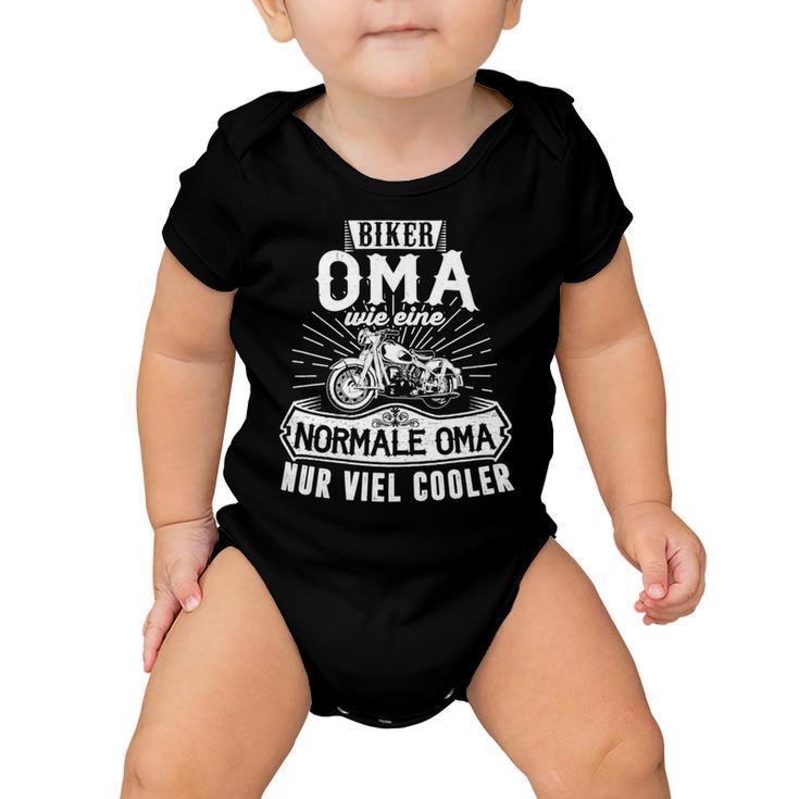 Motorcycle Grandma Motorcyclist Biker 500 Shirt Baby Onesie