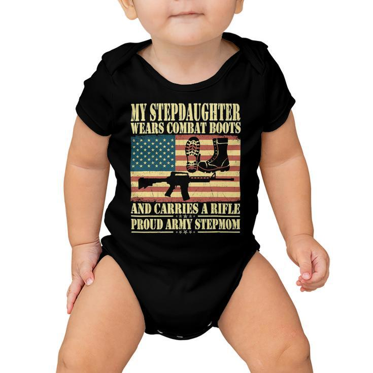 My Stepdaughter Wears Combat Boots 680 Shirt Baby Onesie