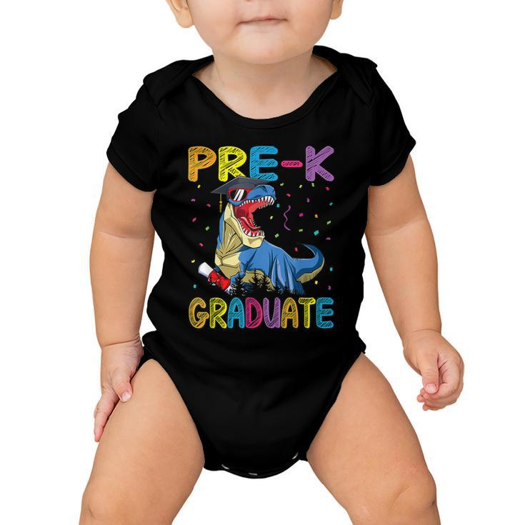 Pre-K Graduate Dinosaur T-Rex Pre Kindergarten Graduation  Baby Onesie