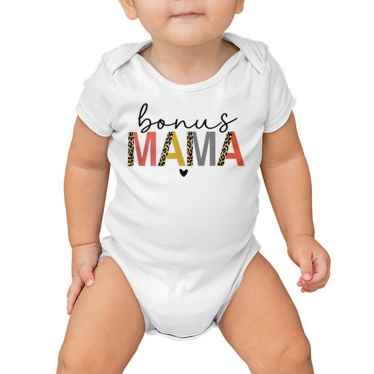 Bonus Mama Funny Mom V4 Baby Onesie