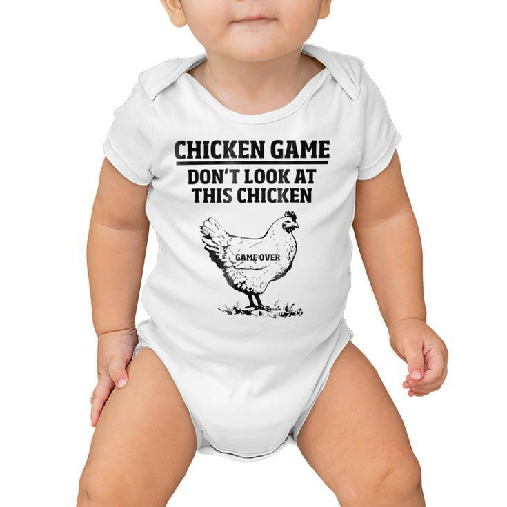 Chicken Game  Funny Chicken Joke Baby Onesie