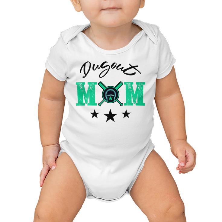 Dugout Mom Baby Onesie