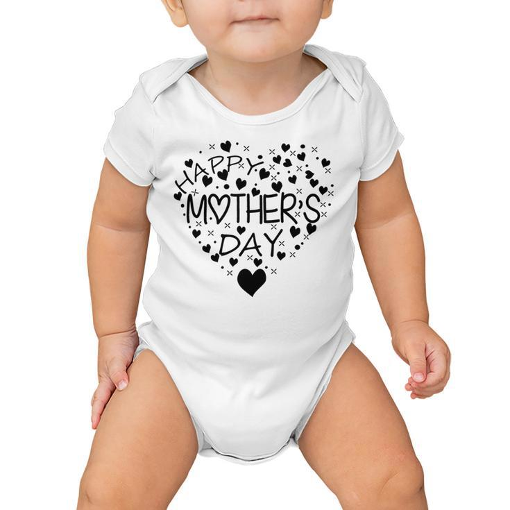 Happy Mothers Day  Gift For Your Mom  Lovely Mom Gift  V2 Baby Onesie