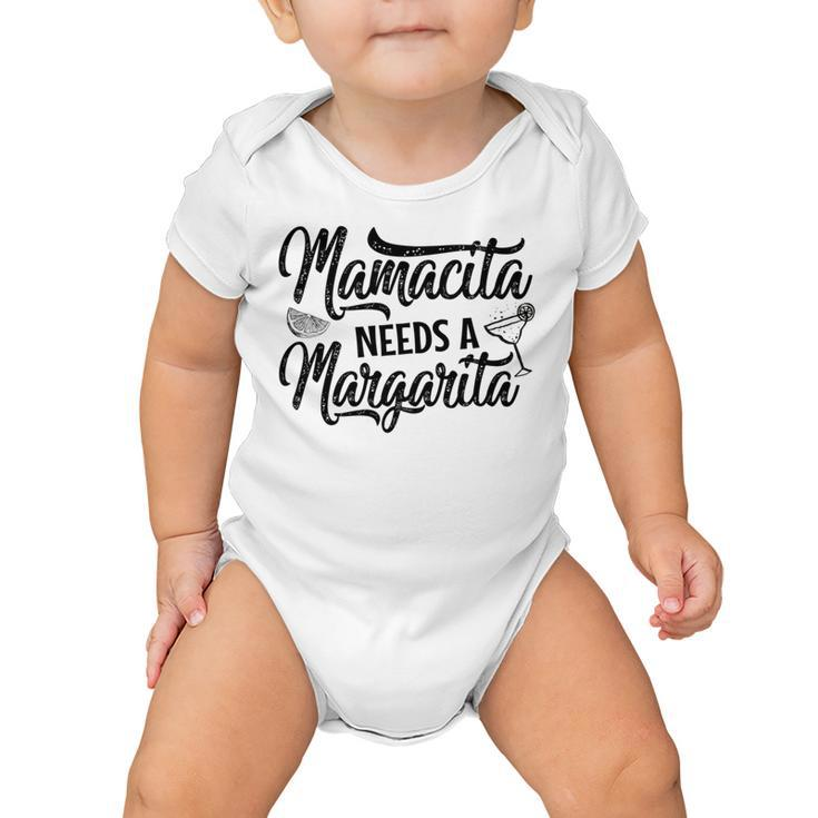 Mamacita Needs A Margarita Funny Cinco De Mayo Mom Gift Baby Onesie