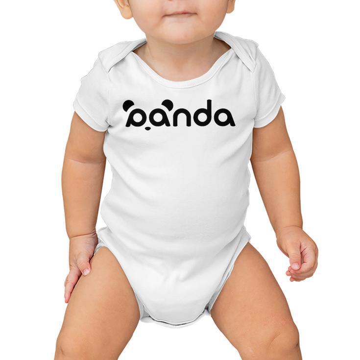 Panda Baby Onesie