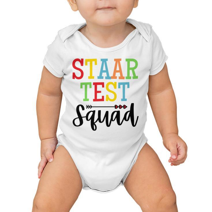 Staar Test Squad Teacher Test Day Clothes Baby Onesie