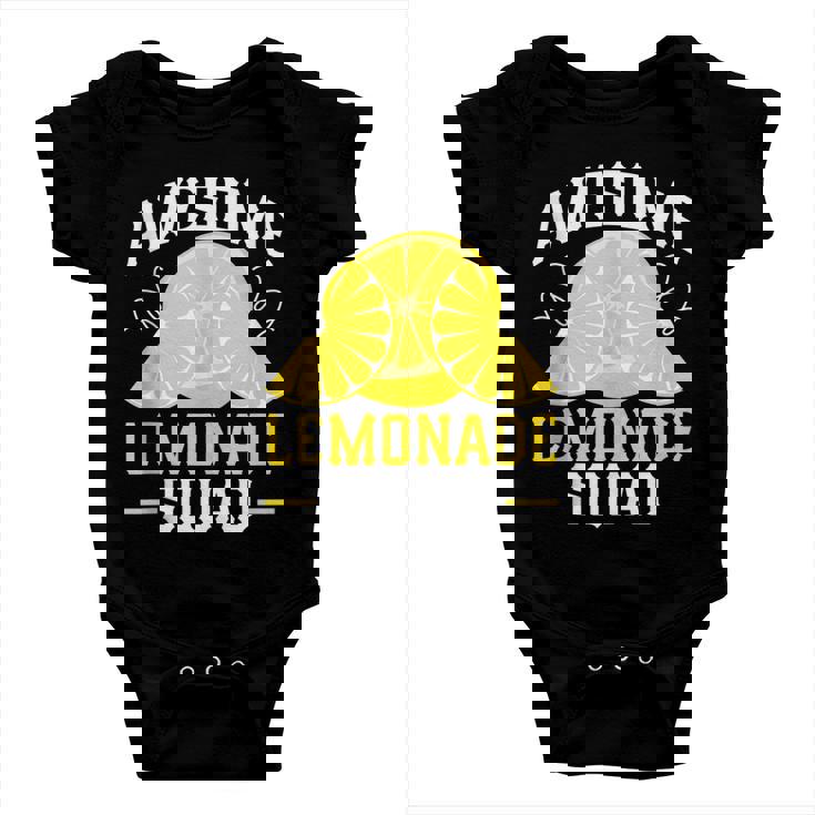 Awesome Lemonade Squad For Lemonade Stand Baby Onesie