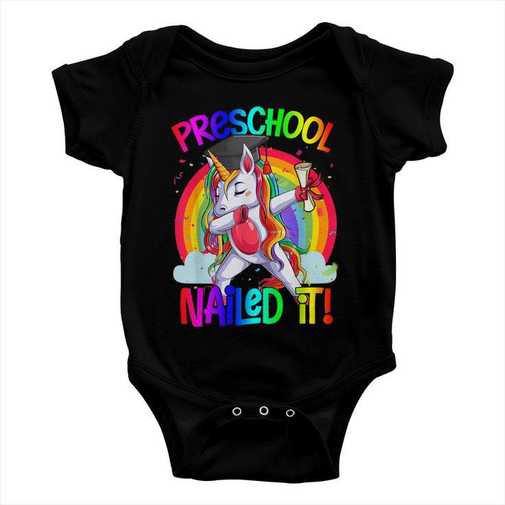 Dabbing Unicorn Preschool Prek Graduation Class Of 2022 Kids Baby Onesie