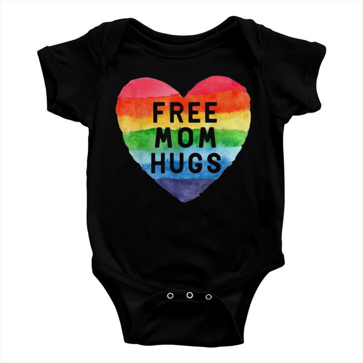 Free Mom Hugs Baby Onesie