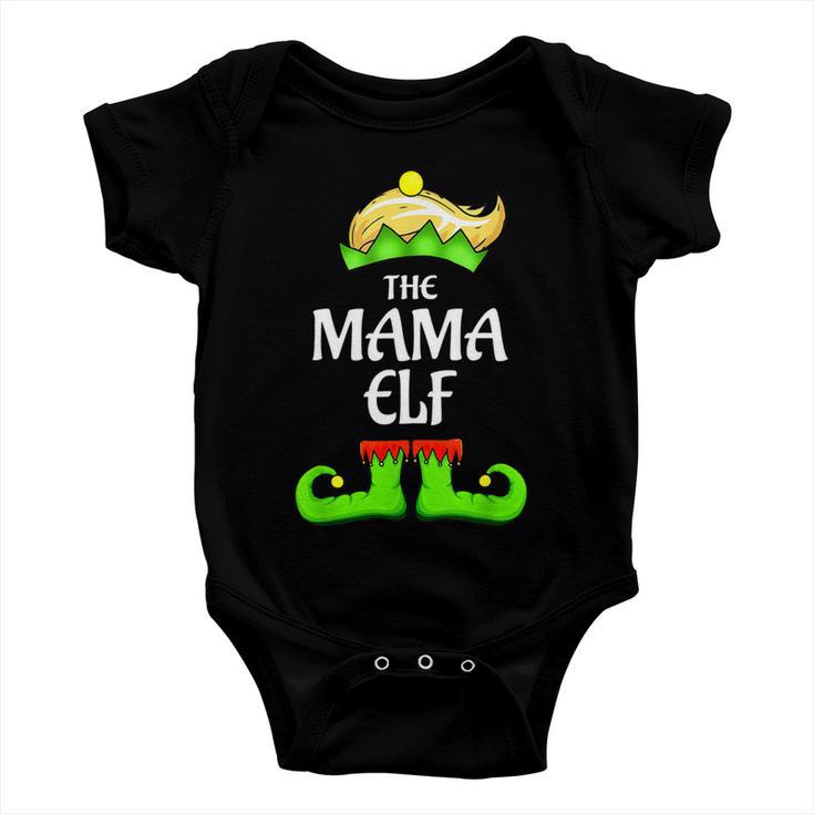 Mama Elf Matching Group Xmas Funny 511 Shirt Baby Onesie