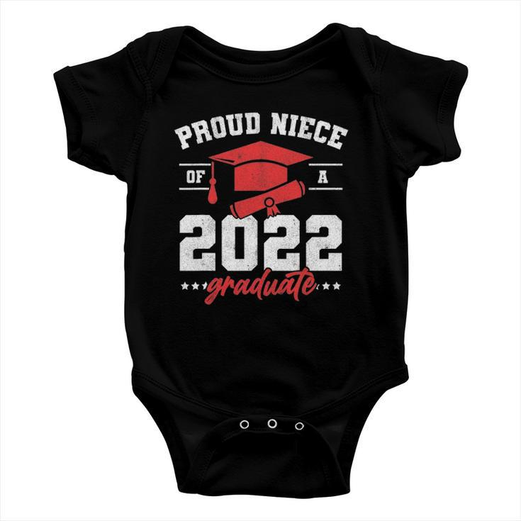 Proud Niece Of A 2022 Graduate Senior Graduation Baby Onesie
