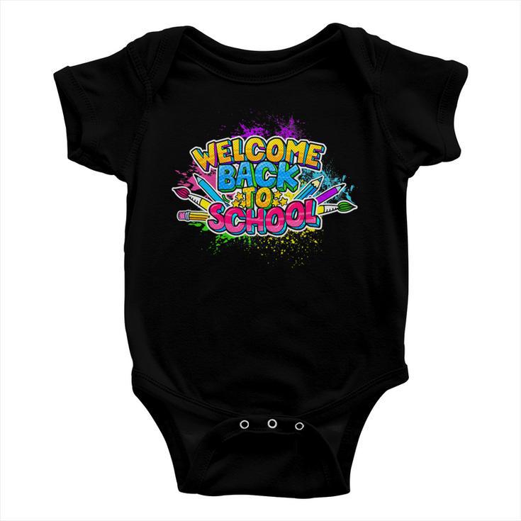 Welcome Back To School Funny Teachers 490 Shirt Baby Onesie