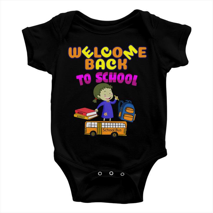 Welcome Back To School Teacher 480 Shirt Baby Onesie