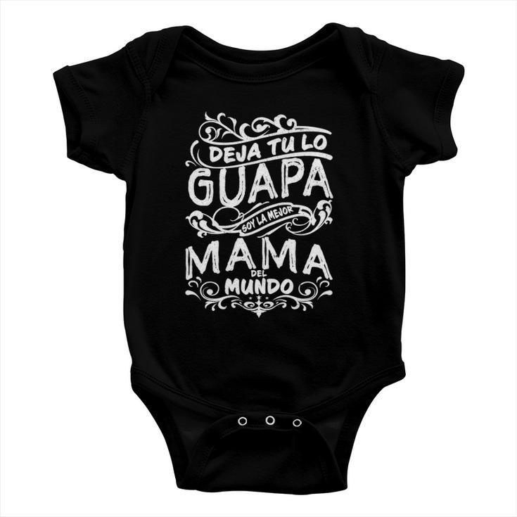 Womens Camisa De Mujer Mejor Mama Del Mundo Para Día De La Madre Baby Onesie