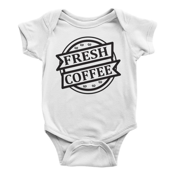 Fresh Coffee V2 Baby Onesie