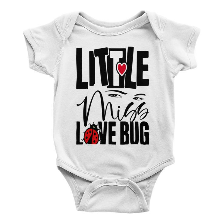 Little Miss Love Bug Baby Onesie