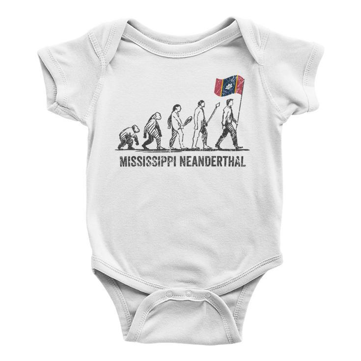 Mississippi Neanderthal Thinking Baby Onesie