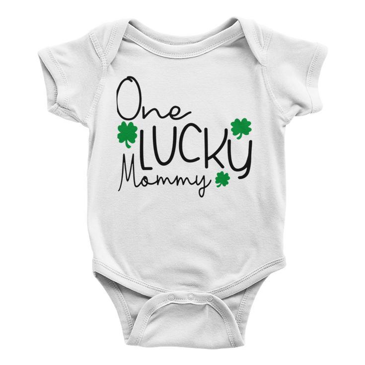 One Lucky Mommy Baby Onesie