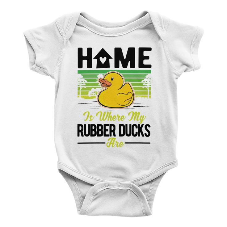 Rubber Duck Home Baby Onesie