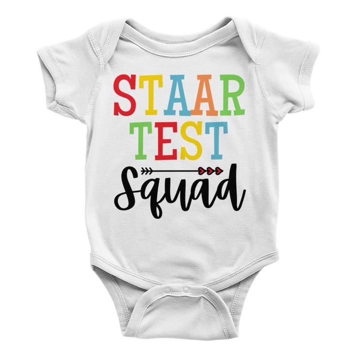 Staar Test Squad Teacher Test Day Clothes Baby Onesie