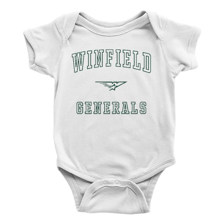 Winfield High School Generals Teacher Student Gift Baby Onesie