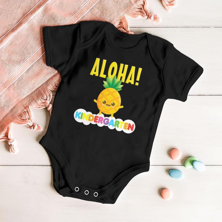 Kindergarten Cool Aloha Cute Pineapple Baby Onesie