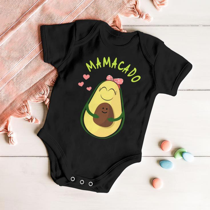 Mamacado Cute Avocado Pregnant Mom 502 Shirt Baby Onesie