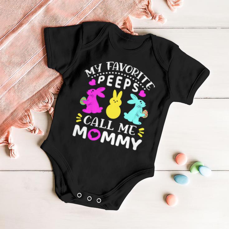 My Favorite Peeps Call Me Mommy 829 Trending Shirt Baby Onesie